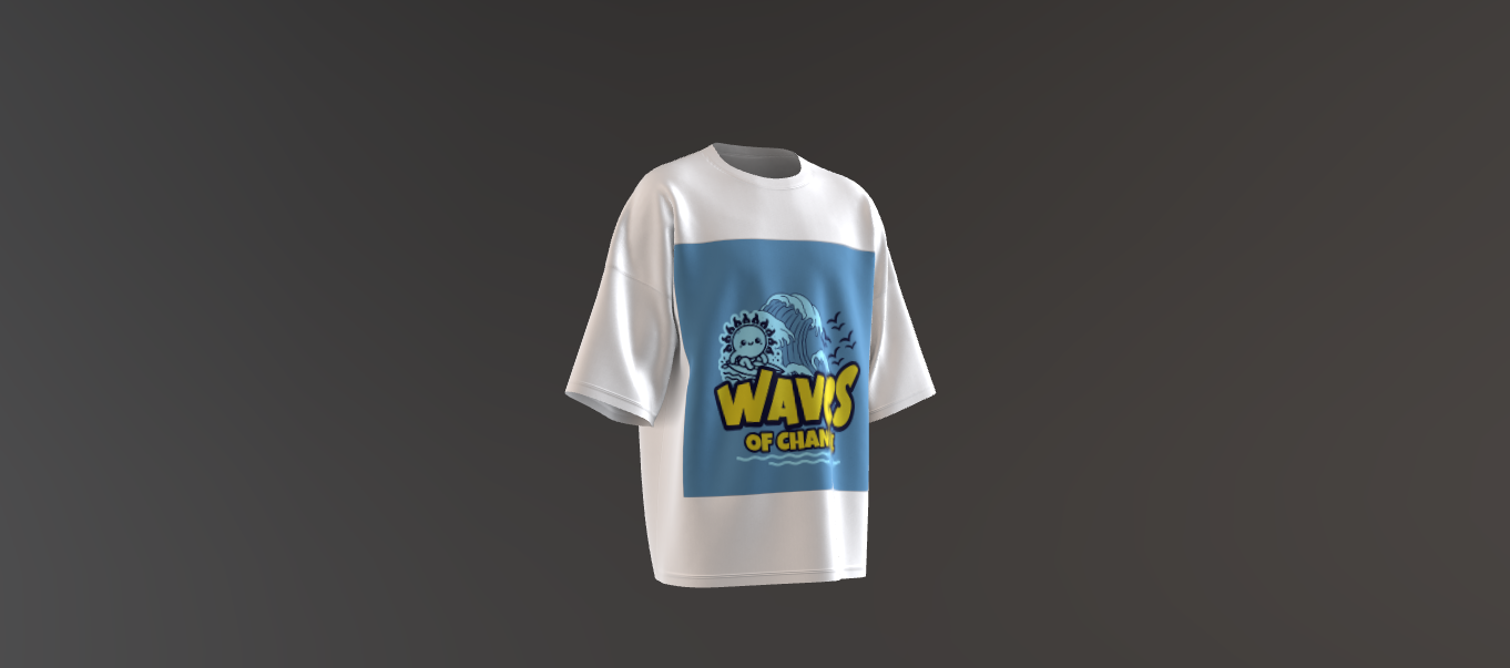 Waves of Change Tee Shirt (Line 2)